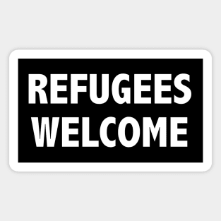 REFUGEES WELCOME 👊🏾 Magnet